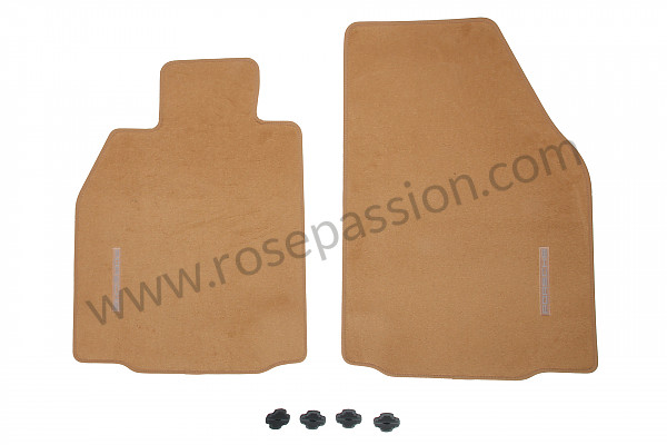 P255032 - Floor mat for Porsche Boxster / 987-2 • 2010 • Boxster s 3.4 • Cabrio • Pdk gearbox