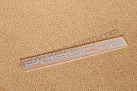 P255032 - Tapis de protection pour Porsche 