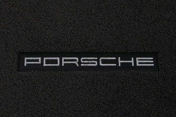 P255041 - Vloermat met porsche-inscriptie en vloerbevestiging (per 4) voor Porsche 