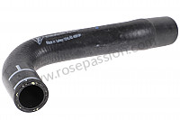P160149 - Water hose for Porsche Boxster / 987-2 • 2009 • Boxster s 3.4 • Cabrio • Pdk gearbox