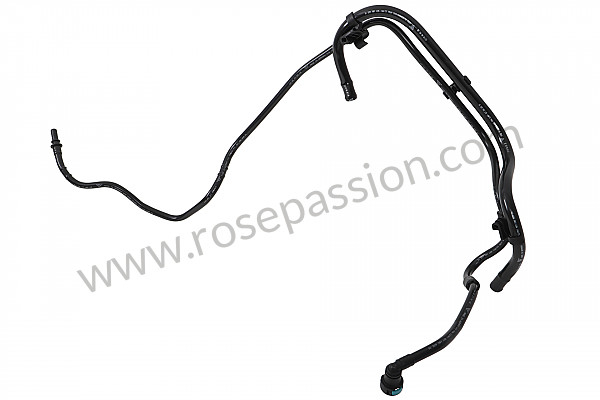 P143893 - Conduta de ventilacao para Porsche Boxster / 987-2 • 2009 • Boxster s 3.4 • Cabrio • Caixa manual 6 velocidades