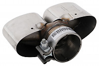 P104070 - Tail pipe for Porsche Boxster / 987 • 2006 • Boxster s 3.2 • Cabrio • Automatic gearbox