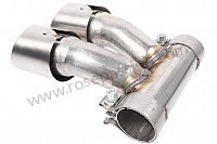 P139893 - Tubo terminale per Porsche Boxster / 987-2 • 2011 • Boxster s 3.4 • Cabrio • Cambio pdk