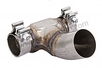 P104071 - Exhaust pipe for Porsche Boxster / 987 • 2006 • Boxster s 3.2 • Cabrio • Manual gearbox, 6 speed