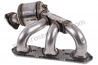 P230215 - Exhaust manifold for Porsche Cayman / 987C • 2008 • Cayman s 3.4 • Automatic gearbox