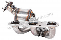 P230217 - Exhaust manifold for Porsche Boxster / 987 • 2008 • Boxster 2.7 • Cabrio • Manual gearbox, 5 speed