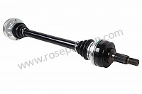 P600098 - DRIVE SHAFT for Porsche Boxster / 987-2 • 2011 • Boxster s 3.4 • Cabrio • Manual gearbox, 6 speed