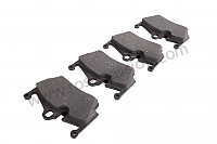 P117523 - Set of brake pads for Porsche Boxster / 987 • 2007 • Boxster 2.7 • Cabrio • Automatic gearbox