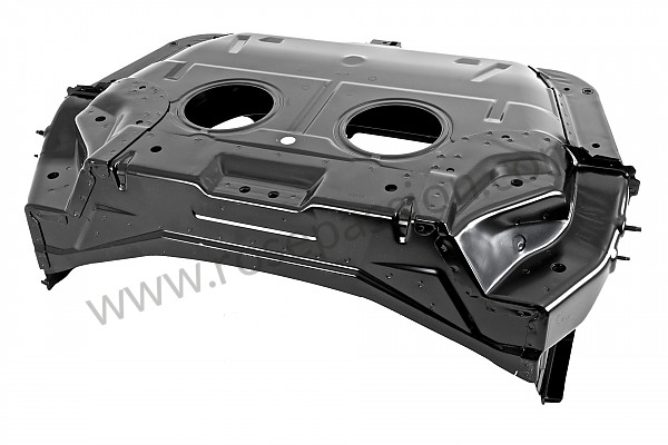 P104169 - Opbergplaats reservewiel voor Porsche Boxster / 987-2 • 2012 • Boxster s 3.4 • Cabrio • Manuele bak 6 versnellingen