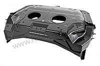 P104169 - Spare-wheel well for Porsche Boxster / 987-2 • 2012 • Boxster spyder 3.4 • Cabrio • Pdk gearbox