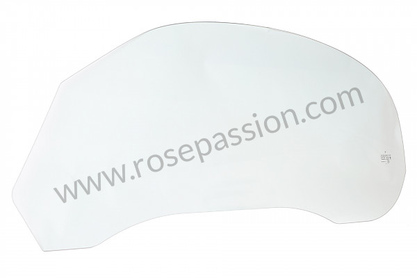 P139946 - Door window glass for Porsche Boxster / 987-2 • 2009 • Boxster 2.9 • Cabrio • Pdk gearbox