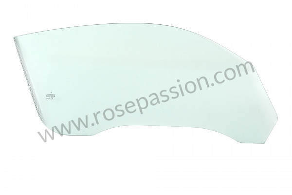 P160196 - Door window glass for Porsche 