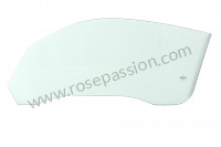 P160196 - Door window glass for Porsche Cayman / 987C2 • 2011 • Cayman s 3.4 • Manual gearbox, 6 speed