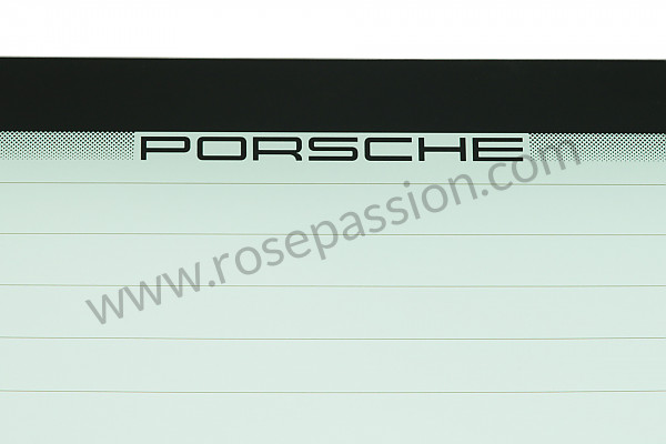 P131904 - Achterruit voor Porsche Cayman / 987C2 • 2009 • Cayman s 3.4 • Bak pdk
