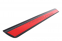 P113487 - Drempelstrip glanzend zwart voor Porsche Boxster / 987-2 • 2012 • Boxster s 3.4 • Cabrio • Bak pdk