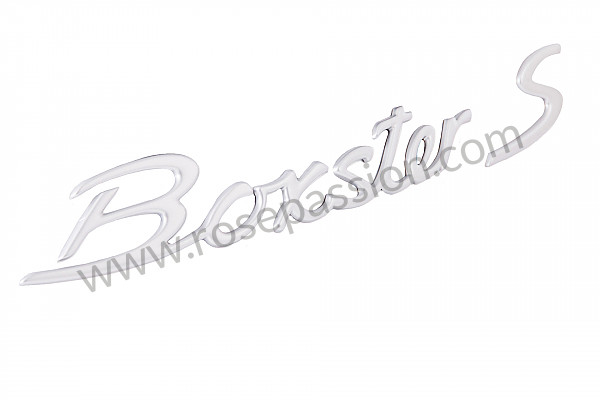 P135905 - Logo for Porsche Boxster / 987-2 • 2010 • Boxster s 3.4 • Cabrio • Pdk gearbox