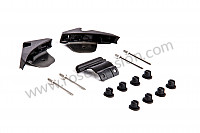 P122280 - Set bevestigingsdelen voor Porsche Boxster / 987-2 • 2009 • Boxster s 3.4 • Cabrio • Bak pdk