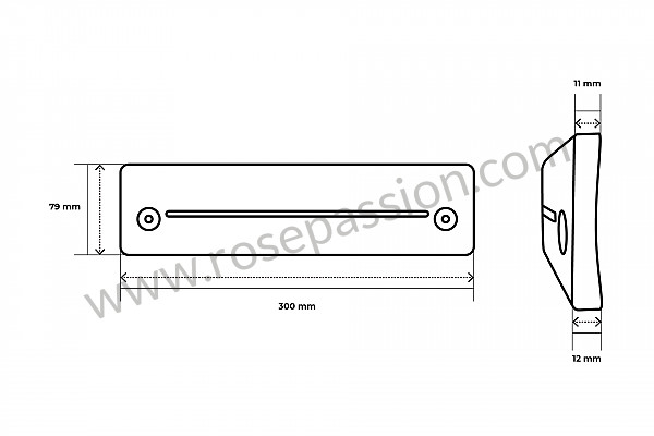 P117793 - Suporte de mancal para Porsche Cayman / 987C2 • 2012 • Cayman 2.9 • Caixa manual 6 velocidades