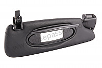 P50676 - Sun visor for Porsche Boxster / 987-2 • 2010 • Boxster s 3.4 • Cabrio • Pdk gearbox