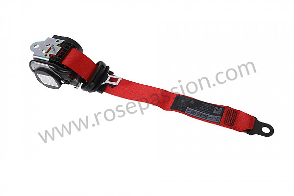 P140139 - Seat belt for Porsche Boxster / 987-2 • 2011 • Boxster s 3.4 • Cabrio • Manual gearbox, 6 speed