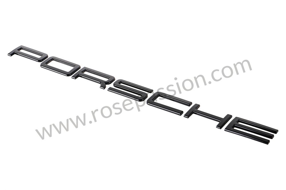P544378 - 99104480380041 - LOGO PORSCHE NOIR BRILLANT XXXに P544378 - 99104480380041 - LOGO PORSCHE NOIR BRILLANT XXXに