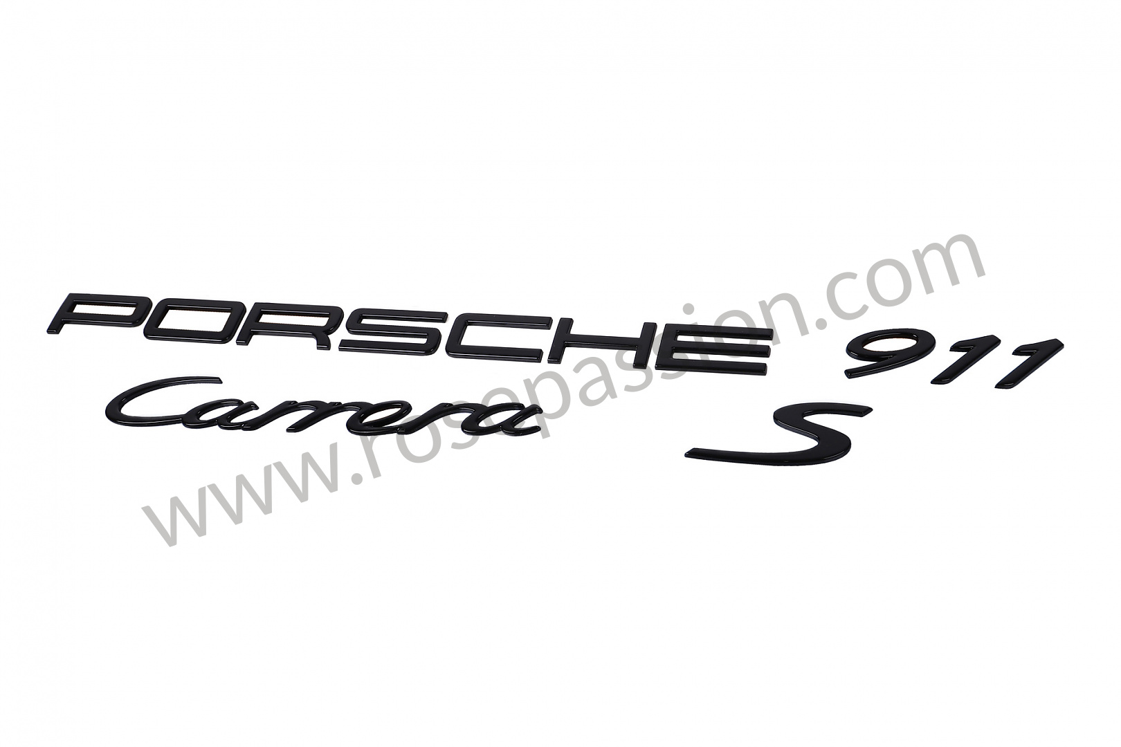 Logo Porsche 911 Marque Et Panneau Texte Sport Sur Protection