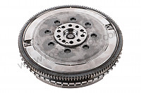 P186352 - Double-mass flywheel for Porsche 991 • 2012 • 991 c2 • Cabrio • Manual gearbox, 7 speed