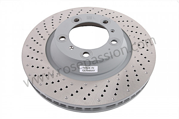 P177135 - Brake disc for Porsche 991 • 2014 • 991 c4s • Cabrio • Manual gearbox, 7 speed