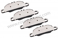 P140618 - Brake pad repair set for Porsche 991 • 2012 • 991 c2 • Coupe • Manual gearbox, 7 speed