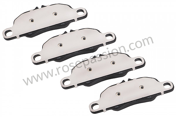P140618 - Brake pad repair set for Porsche 991 • 2014 • 991 c4 • Coupe • Manual gearbox, 7 speed