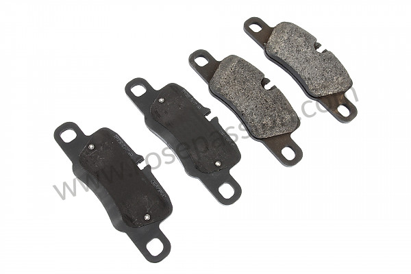 P195340 - Brake pad repair set for Porsche 991 • 2013 • 991 c4s • Coupe • Manual gearbox, 7 speed