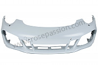 P195442 - Cubierta del parachoques para Porsche 991 • 2013 • 991 c2 • Cabrio • Caja pdk
