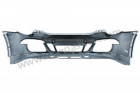 P195442 - Tampa para-choque para Porsche 991 • 2013 • 991 c2 • Cabrio • Caixa pdk