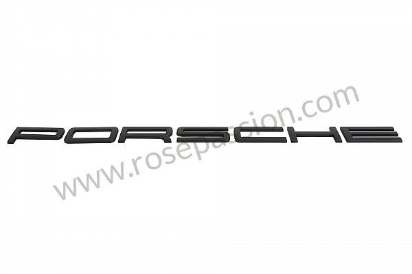 P210941 - Monogram voor Porsche 991 • 2014 • 991 c4s • Cabrio • Bak pdk
