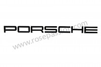 P231168 - Monogramme pour Porsche 