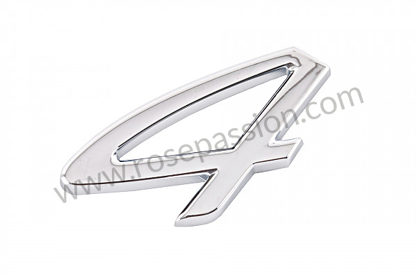 P196898 - Monogramme pour Porsche 991 • 2014 • 991 c2 • Cabrio • Boite manuelle 7 vitesses