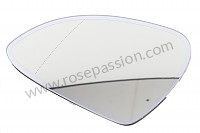 P211510 - Glas spiegel met klemmen voor Porsche 991 • 2012 • 991 c2 • Coupe • Bak pdk