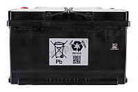 P221839 - 蓄电池 为了 Porsche 991 • 2012 • 991 c2 • Cabrio
