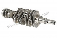 P50839 - Crankshaft for Porsche 996 Turbo / 996T / 911 Turbo / GT2 • 2003 • 996 turbo • Coupe • Manual gearbox, 6 speed