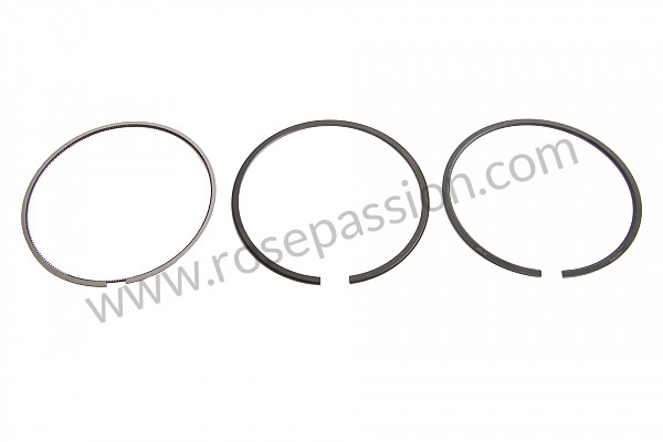 P50873 - Set of piston rings for Porsche 993 Turbo • 1998 • 993 turbo • Coupe • Manual gearbox, 6 speed