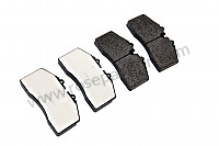 P72796 - Brake pads (full set) for Porsche 