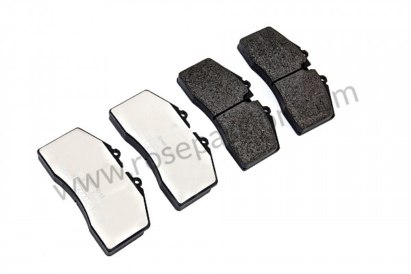P72796 - Brake pads (full set) for Porsche 944 • 1989 • 944 s2 • Cabrio • Manual gearbox, 5 speed