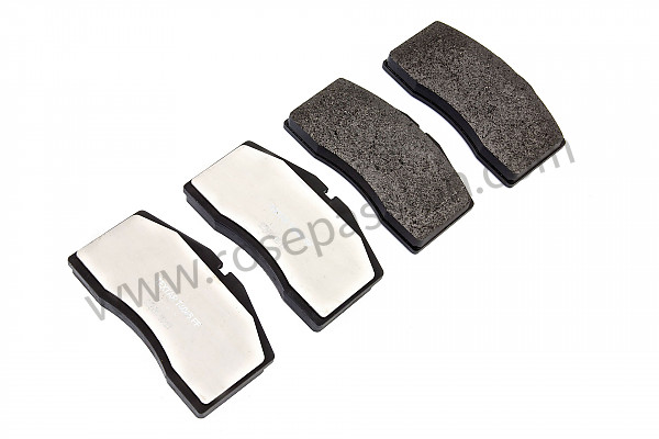 P72797 - Brake pads (full set) for Porsche 928 • 1995 • 928 gts • Coupe • Automatic gearbox