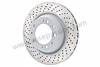 P51749 - Brake disc for Porsche 993 Turbo • 1995 • 993 turbo • Coupe • Manual gearbox, 6 speed