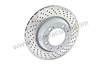 P51750 - Brake disc for Porsche 993 Turbo • 1995 • 993 turbo • Coupe • Manual gearbox, 6 speed