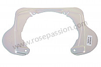 P51762 - Supporting plate for Porsche 993 / 911 Carrera • 1997 • 993 carrera 4 • Coupe • Manual gearbox, 6 speed