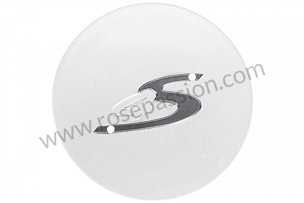 P51872 - Enjoliveur de roue concave "4S" pour Porsche 