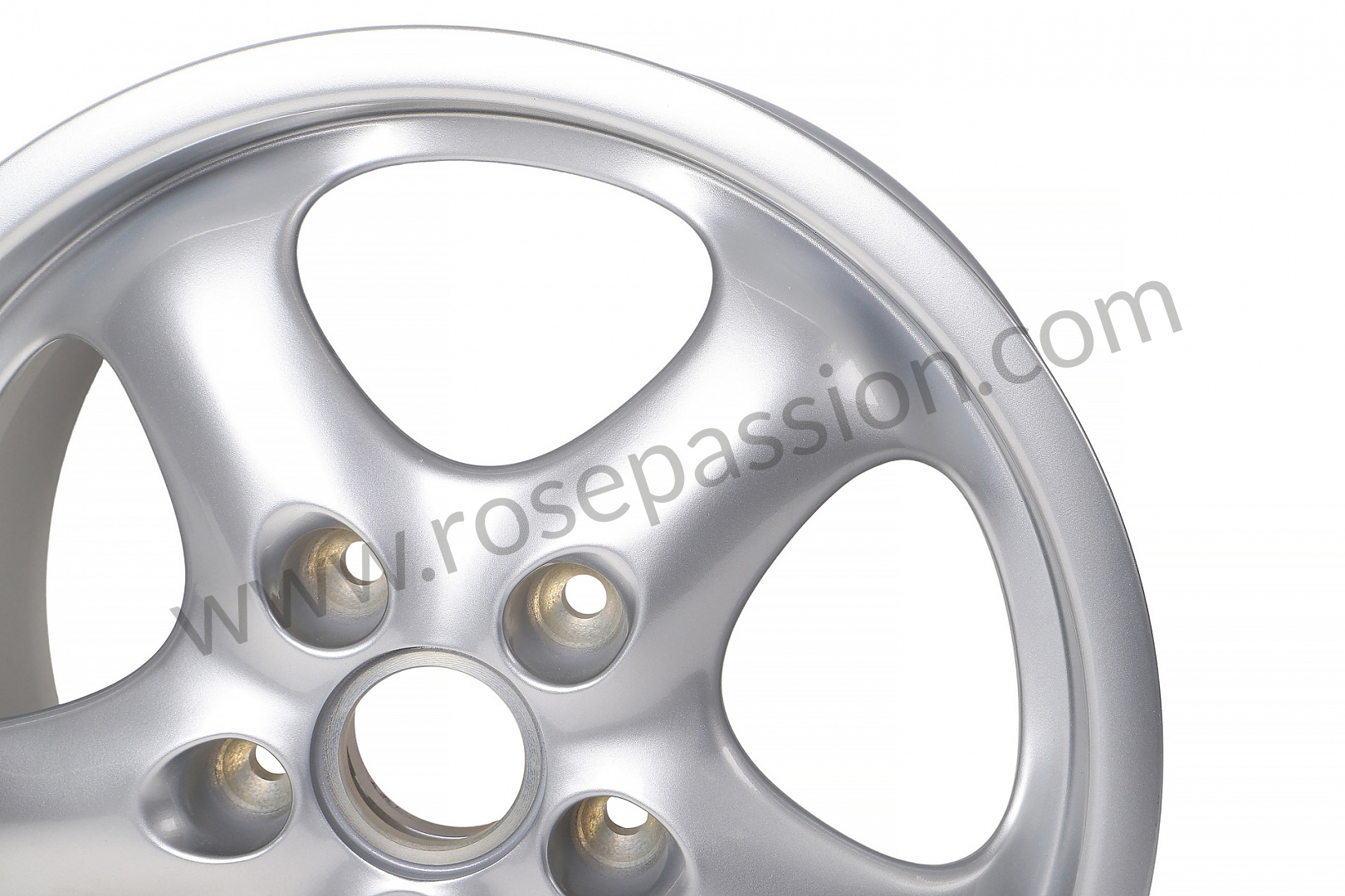 P51887 - 9933621240561M - Cerchio in lega leggera - ET 65 MM / argento  metallizzato / argento metallizzato (61M) / 7,5 J X 17 POLLICI / ANTERIORE  / OPZIONE: RUOTA CUP 17 POLLICE (Codice opzione: M398) per Porsche 968 /  1994 / 968 / Cabrio / Cambio auto