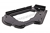 P52203 - Carrier plate for battery for Porsche 964 / 911 Carrera 2/4 • 1989 • 964 carrera 4 • Coupe • Manual gearbox, 5 speed