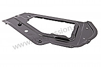 P52203 - Carrier plate for battery for Porsche 964 / 911 Carrera 2/4 • 1990 • 964 carrera 2 • Cabrio • Automatic gearbox